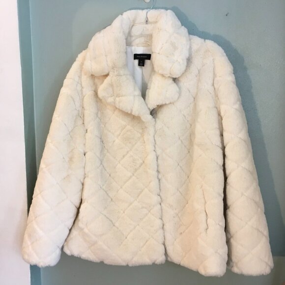 Nordstrom Jackets & Blazers - Nordstrom's Halogen Diamond White Women's Dress Coat